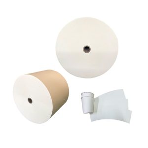 Cardboard Pe Coated Paper Roll and Paper Cup Fan Raw Material Kraft Roll